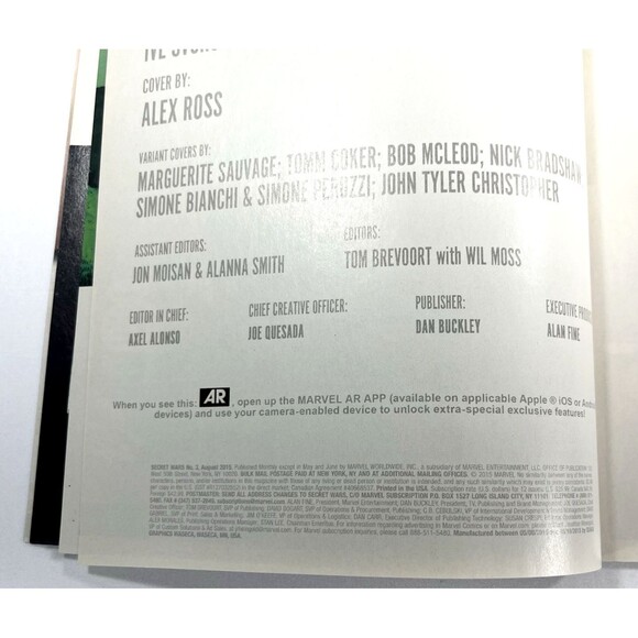 Secret Wars #3 by Johnathan Hickman Marvel Comics 2015 Comic Book - Picture 7 of 8